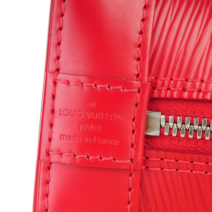 Louis Vuitton Epi Alma BB Carmine 5 of 7