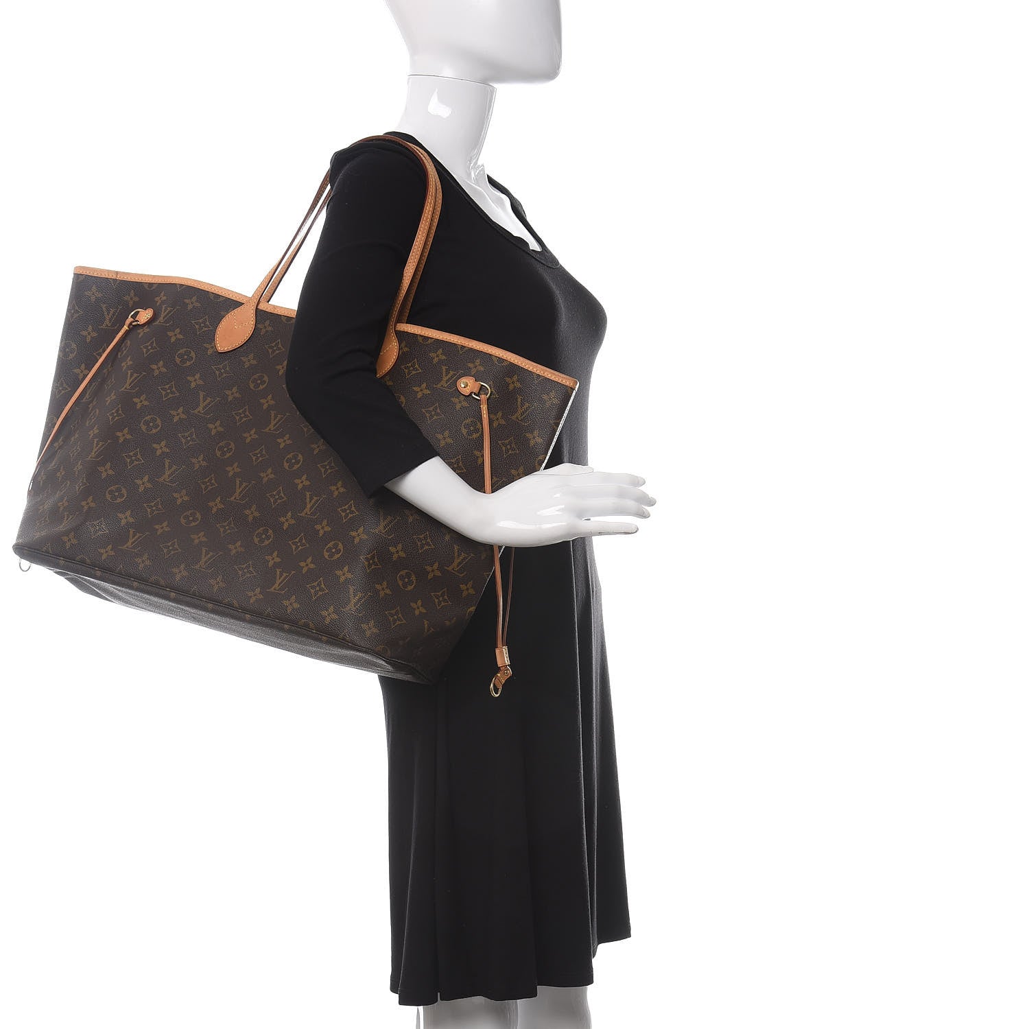 Louis Vuitton Monogram Neverfull GM 2 of 15