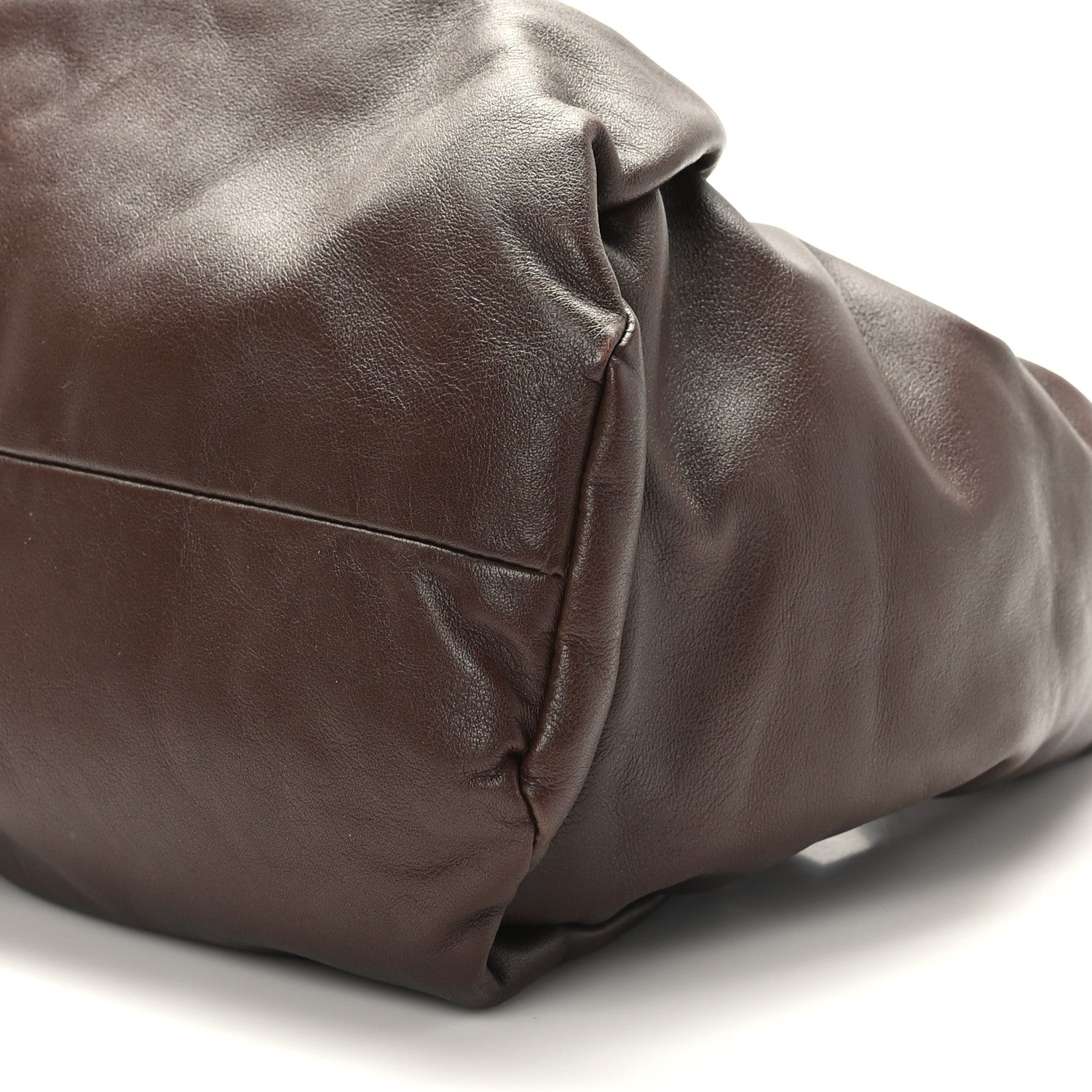 Bottega Veneta Smooth Butter Calfskin Small The Shoulder Pouch Brownie 8 of 8