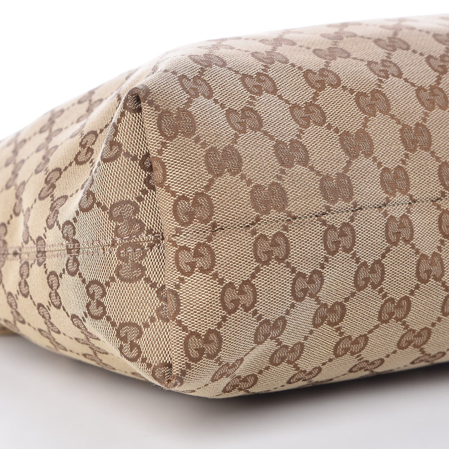 Gucci Monogram Medium Icon Bit Hobo Light Cuir 9 of 10