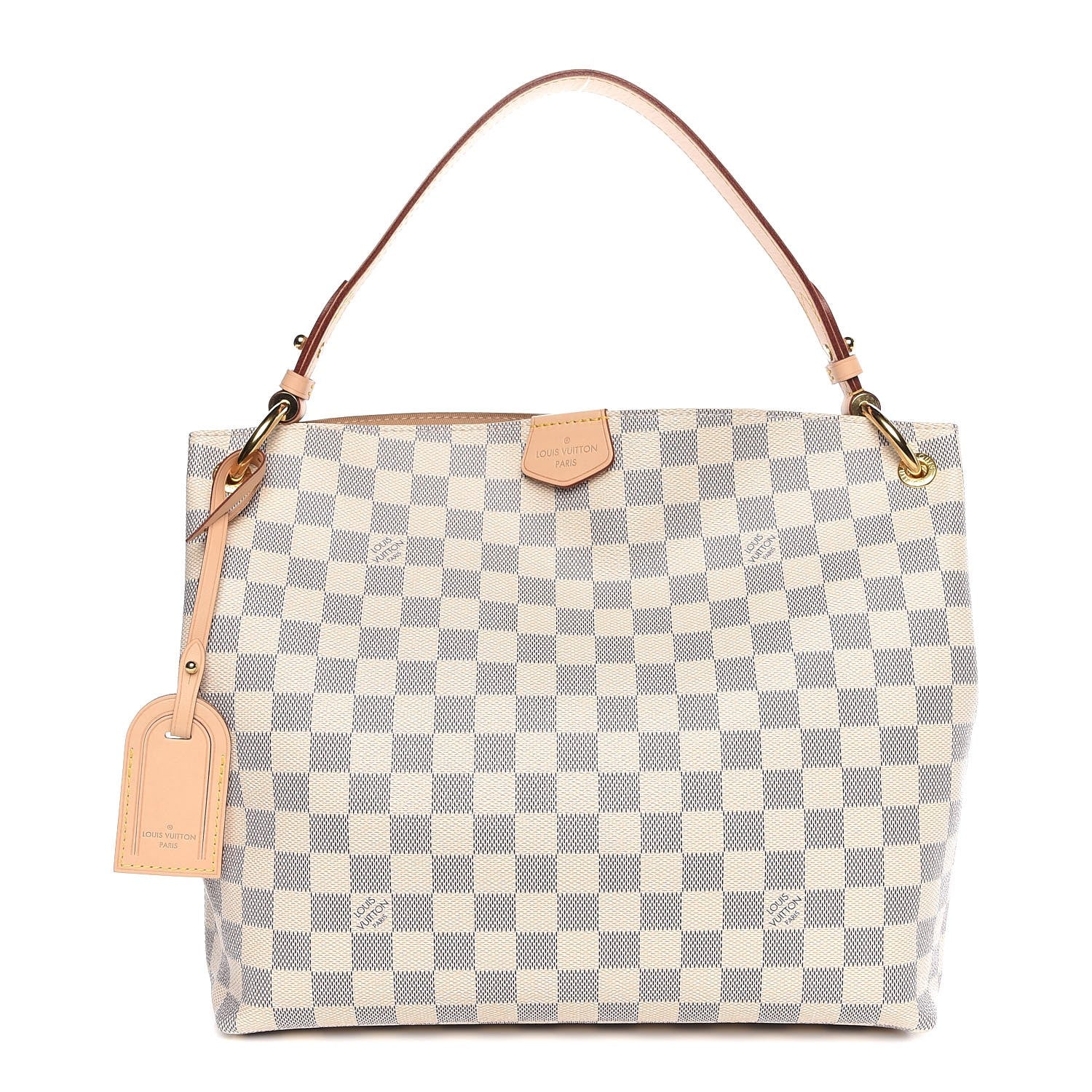 Louis Vuitton Damier Azur Graceful PM Beige 1 of 10