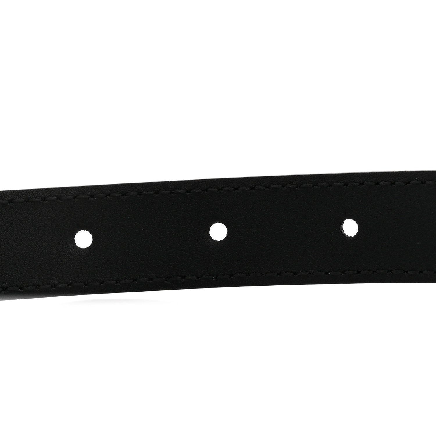 Gucci Calfskin Double G 20mm Belt 80 32 Black 4 of 6