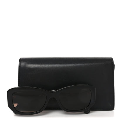 Chanel Acetate Rectangle Sunglasses 5493-A Black Brown 7 of 7