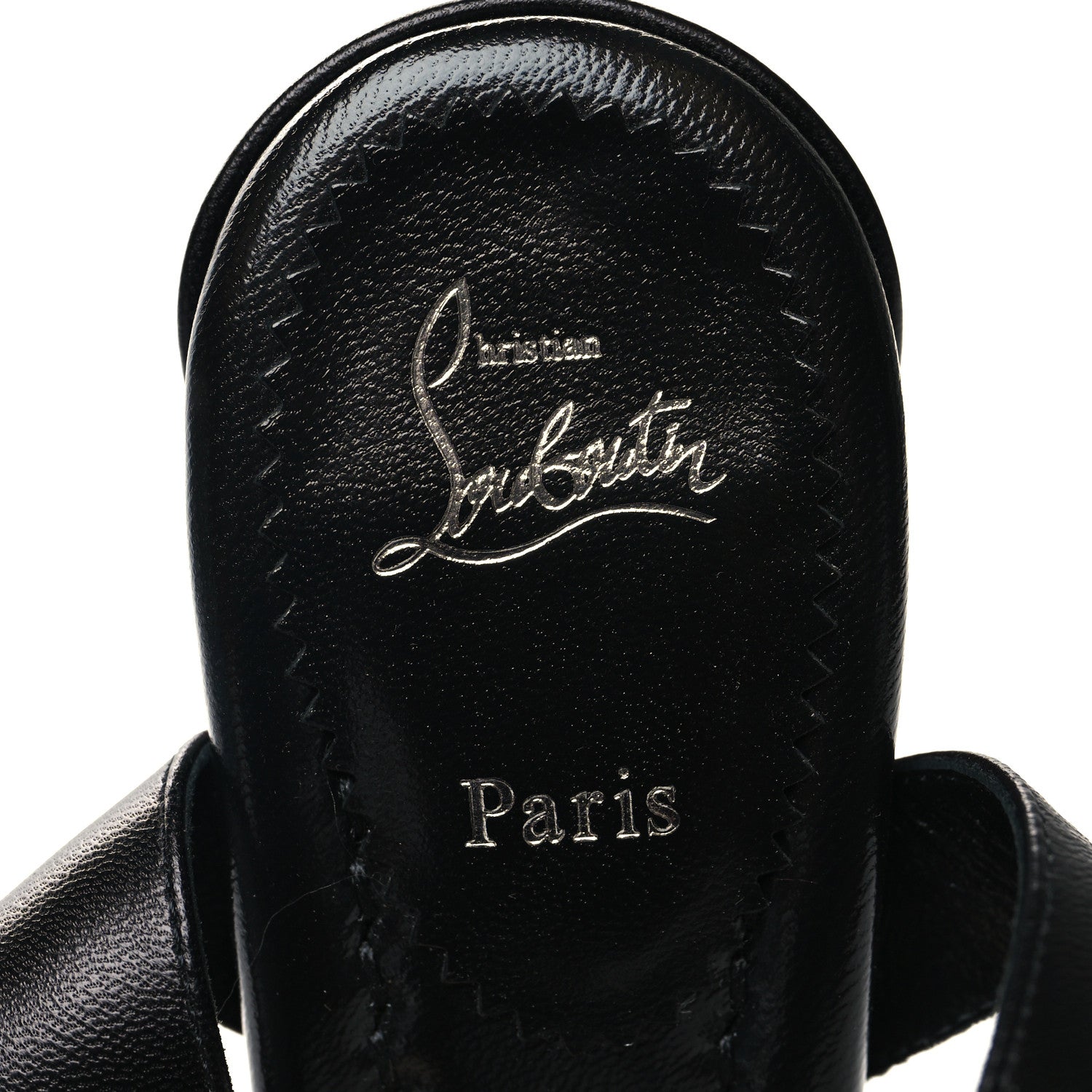 Christian Louboutin Nappa Movida Brio 130 Platform Pump 36.5 Black 7 of 7