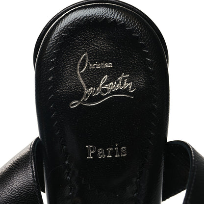 Christian Louboutin Nappa Movida Brio 130 Platform Pump 36.5 Black 7 of 7