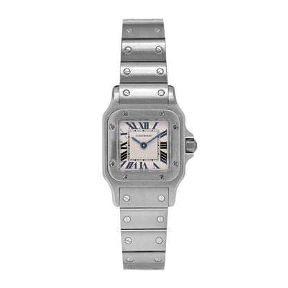 Cartier Stainless Steel 24mm Santos de Cartier Galbee Quartz Watch 1 of 5