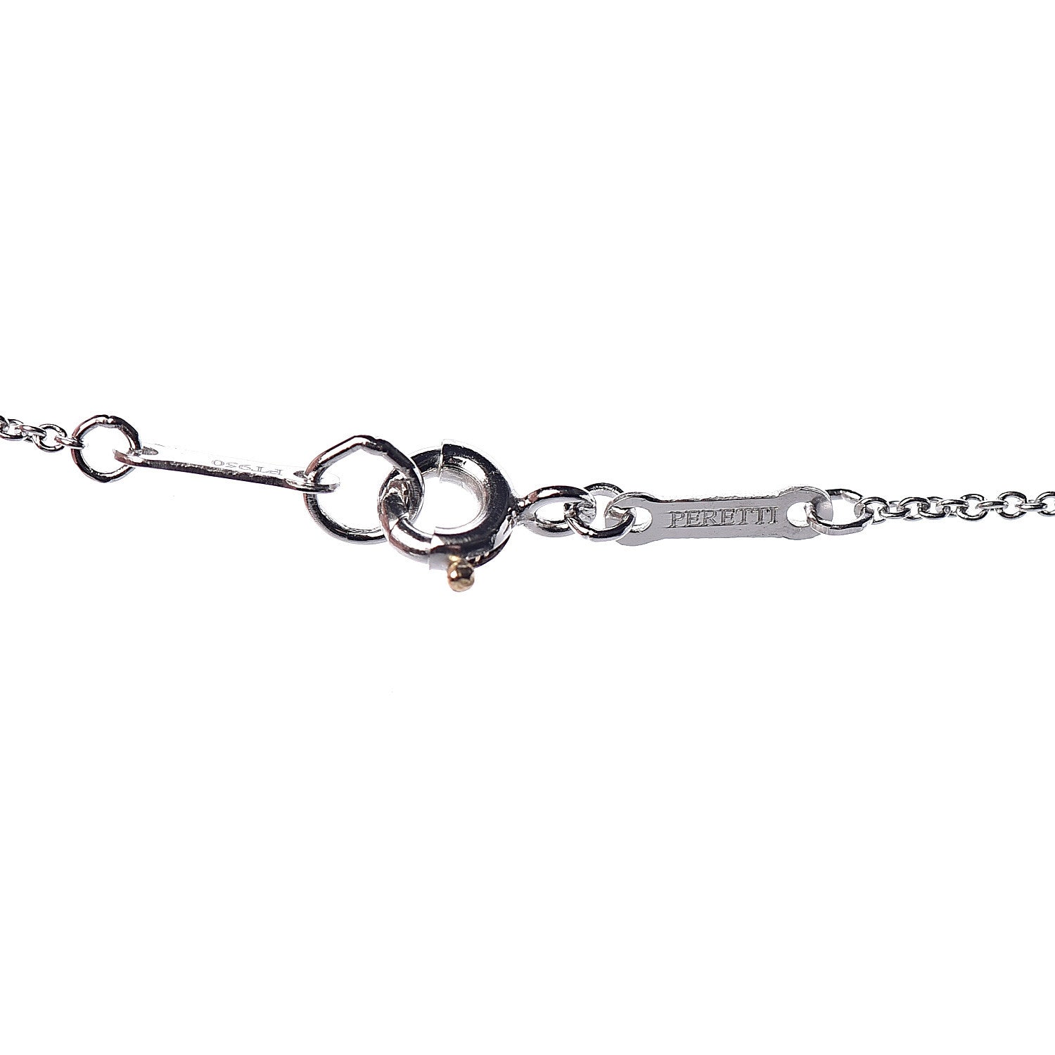 Tiffany Platinum Diamond 22mm Elsa Peretti Open Heart Pave Pendant Necklace 5 of 8