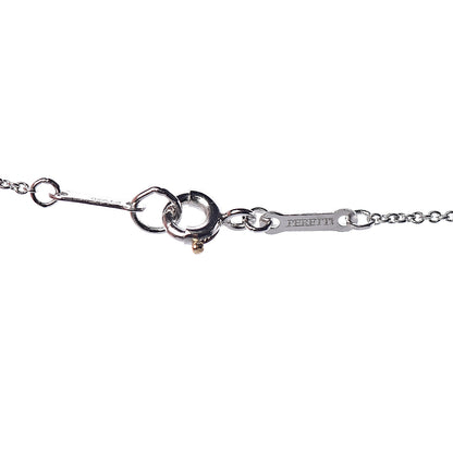 Tiffany Platinum Diamond 22mm Elsa Peretti Open Heart Pave Pendant Necklace 5 of 8