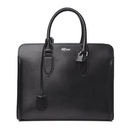 Alexander McQueen Calfskin Heroine Open Tote Black 1 of 17