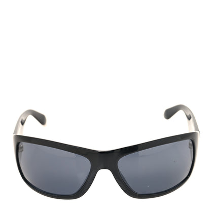Chanel Acetate Crystal CC Sunglasses 6008-B Black 2 of 7