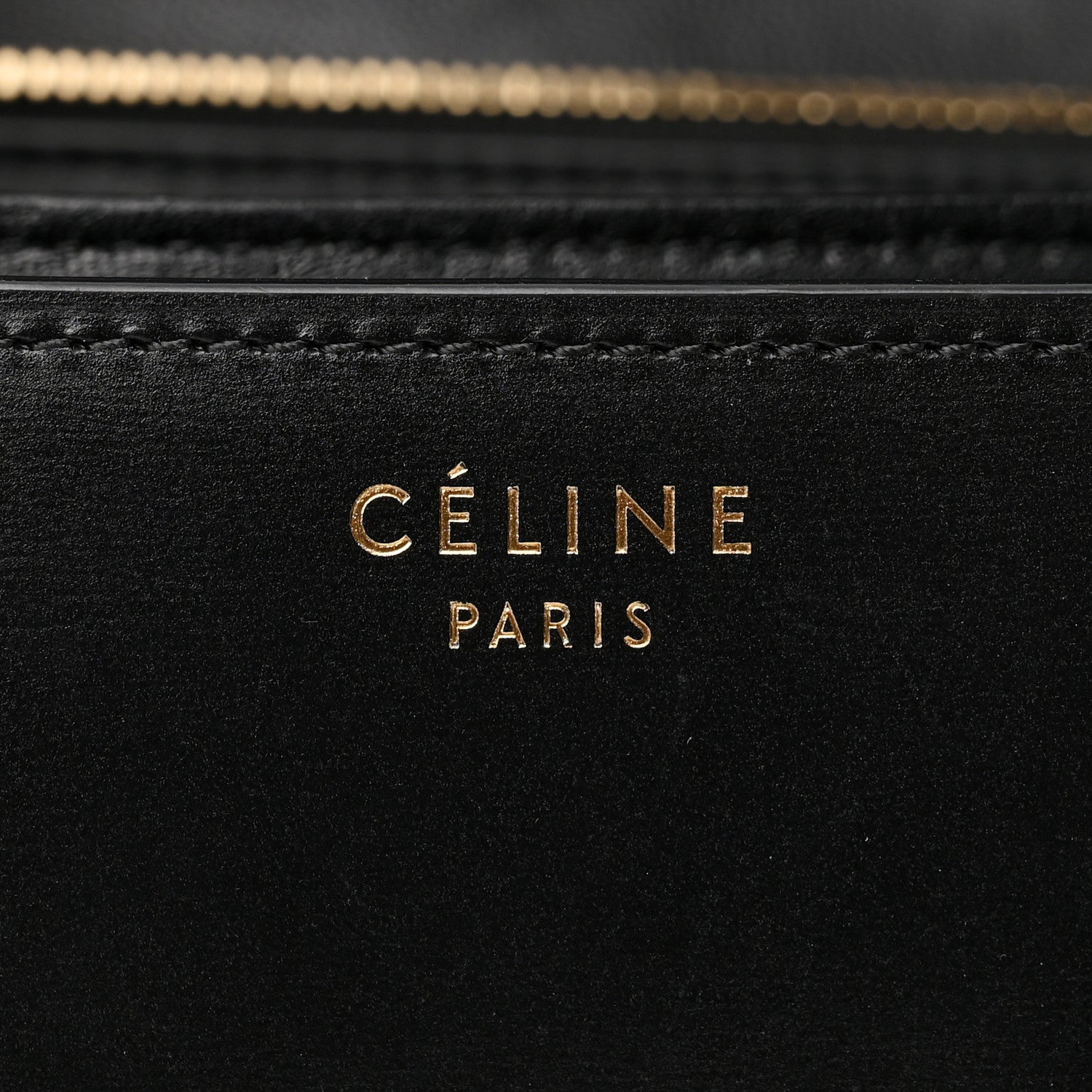 Celine Box Calfskin Medium Classic Box Flap Bag Black 6 of 13