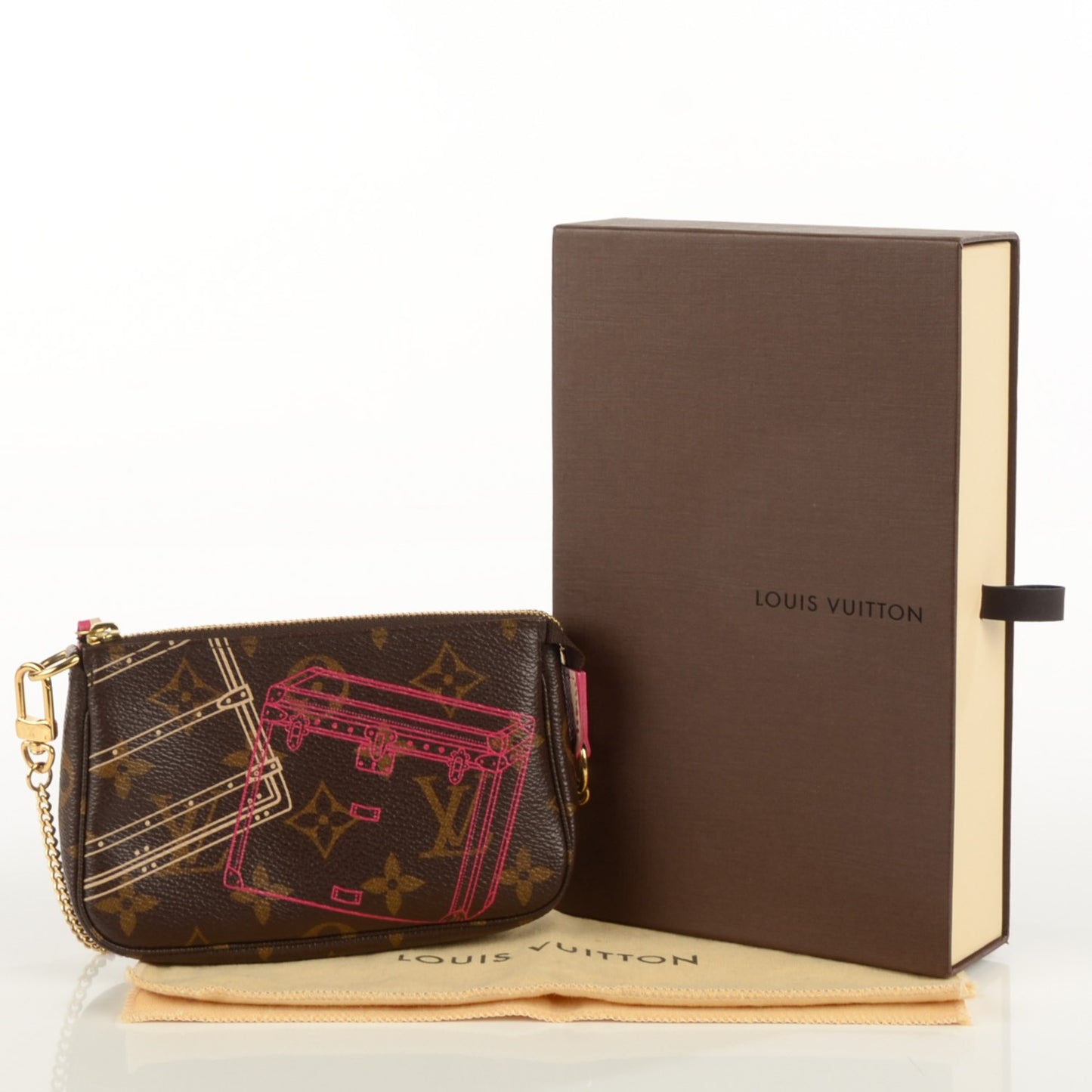 Monogram 2014 Christmas Animation Mini Pochette Accessories