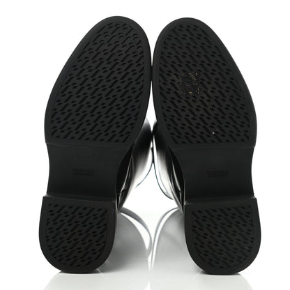 Hermes Box Kelly Jumping Boots 36 So Black 5 of 13
