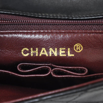 Chanel Lambskin Quilted Mini Flap Black 8 of 10