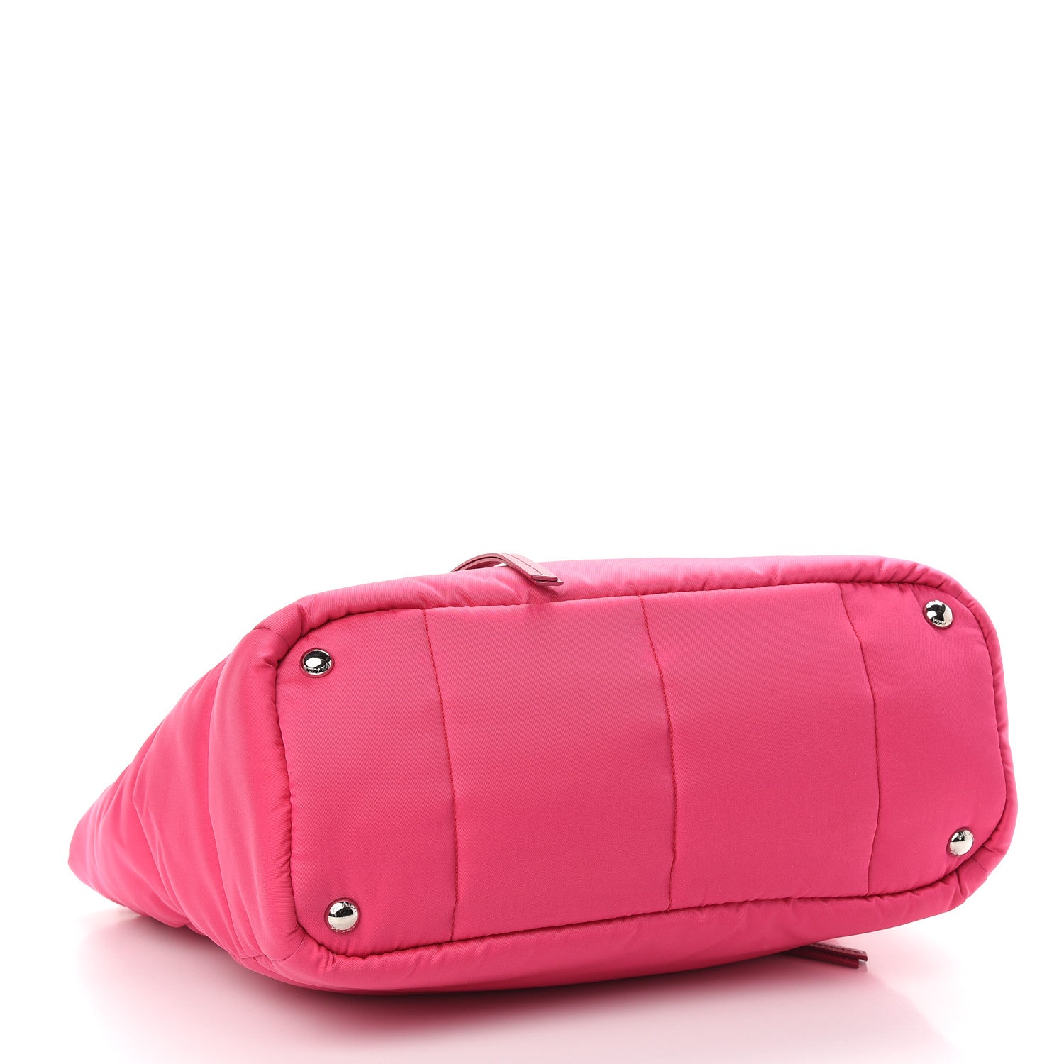 Prada Tessuto Nylon Bomber Tote Fuxia 4 of 10