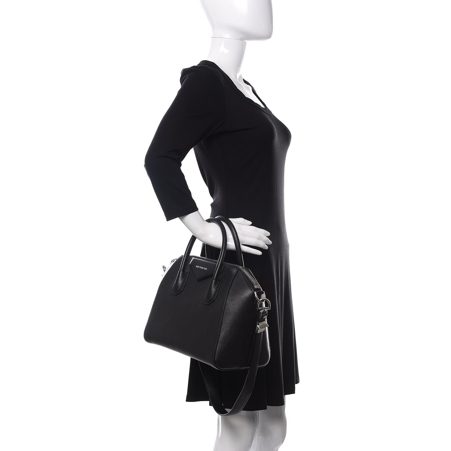 Givenchy Sugar Goatskin Small Antigona Black 2 of 11