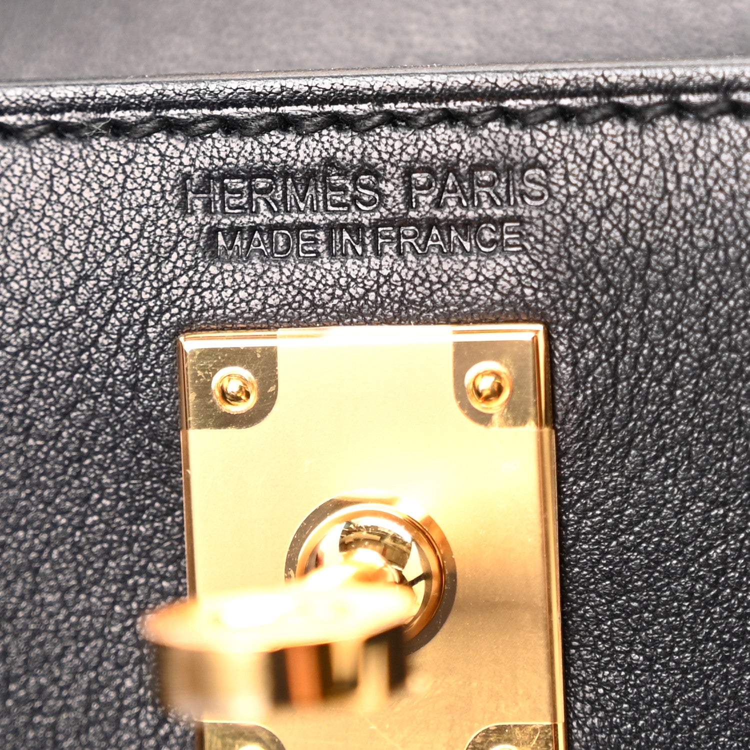 Hermes Veau Volupto Kelly Danse II Belt Bag Black 6 of 12