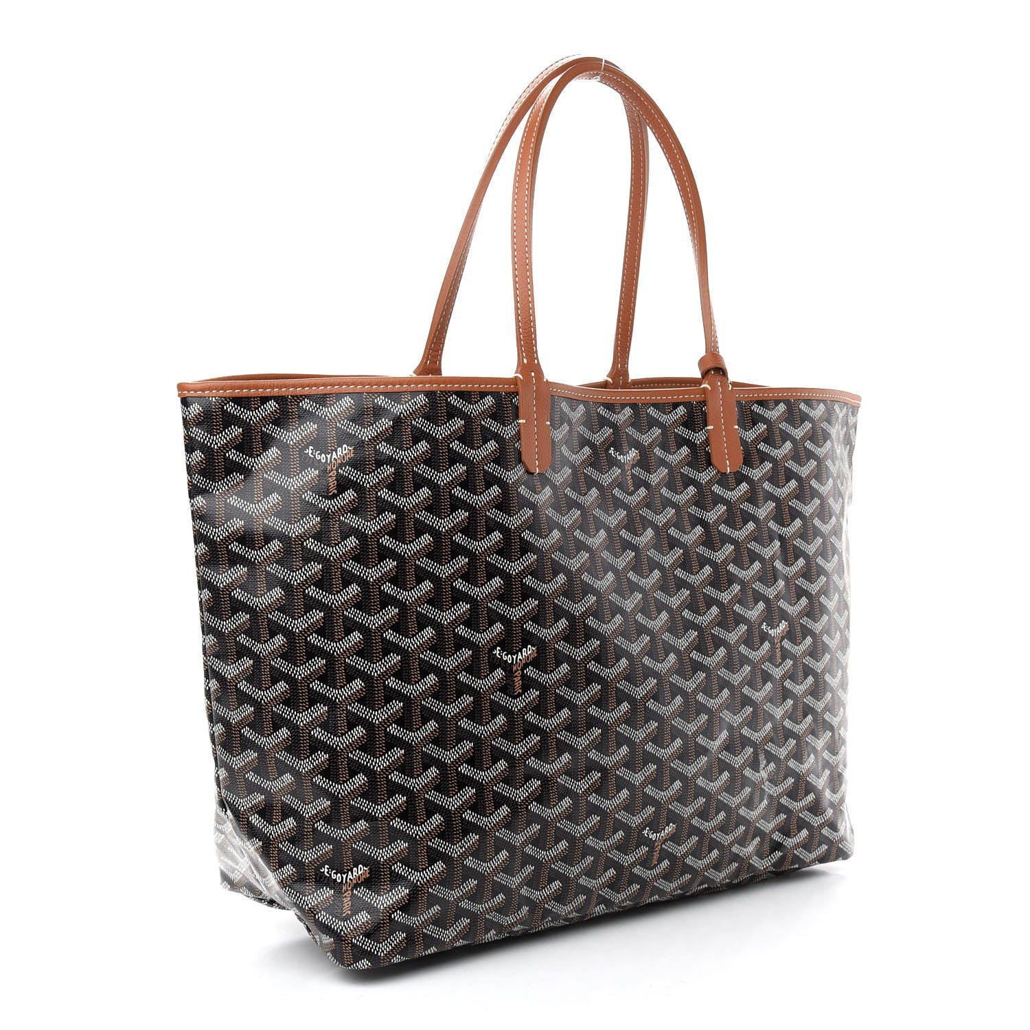 Goyard Goyardine Saint Louis PM Black Gold 3 of 9