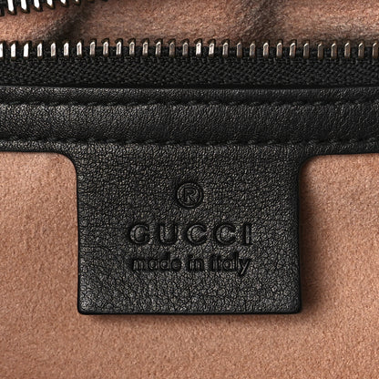 Gucci Calfskin Bamboo Trapuntata Queen Margaret Backpack Mystic White Black 6 of 14