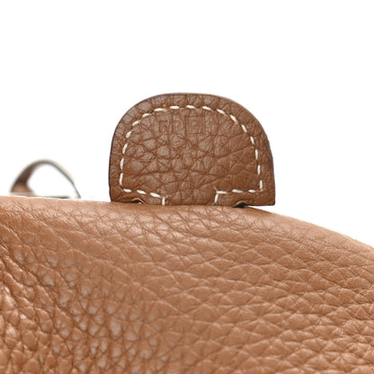 Hermes Taurillon Clemence Evelyne III PM Gold 7 of 10