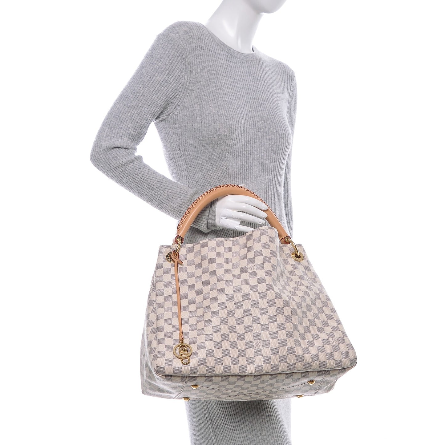 Damier Azur Artsy MM