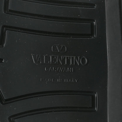 Valentino Garavani Calfskin Rockstud 55mm Single Monk Strap Paraboot 38 Black 6 of 9