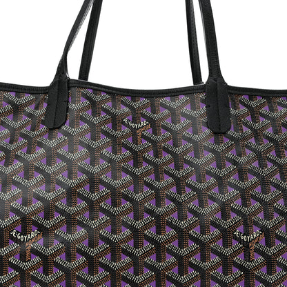 Goyard Goyardine Saint Louis Claire Voie PM Black Violet 9 of 11