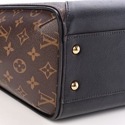Louis Vuitton Calfskin Monogram Kimono Tote Black 10 of 11