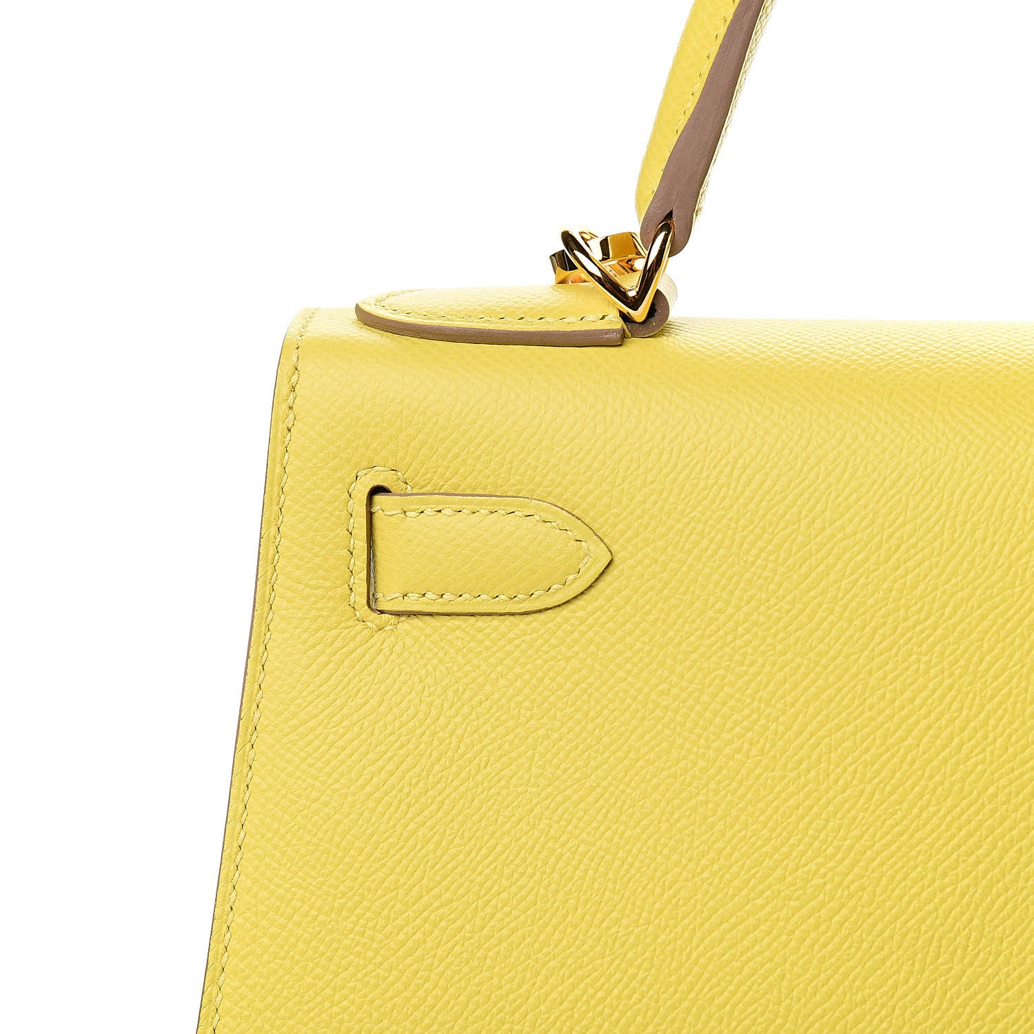 Hermes Epsom Kelly Sellier 28 Lime 34 of 36