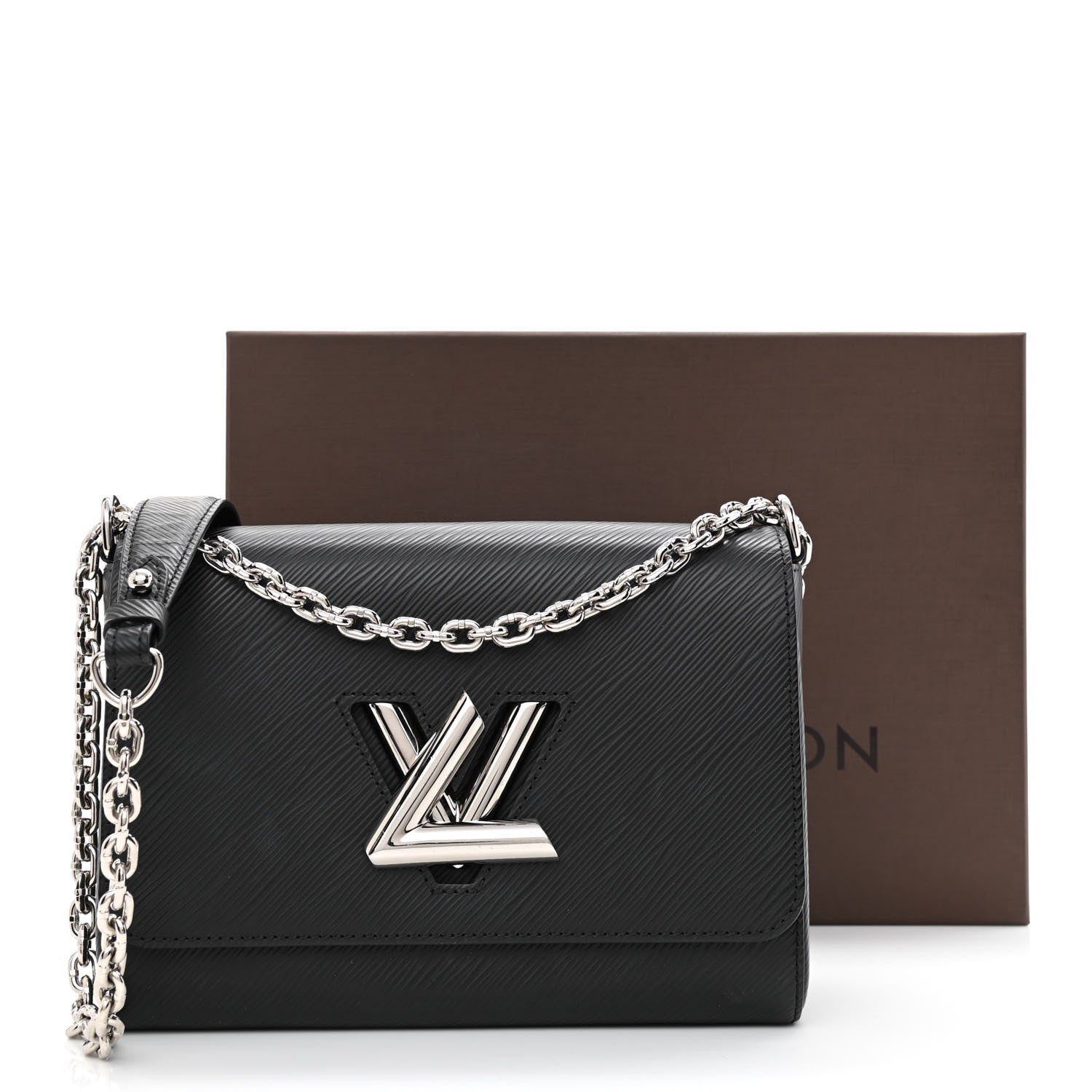 Louis Vuitton Epi Twist Shoulder Bag MM Black 11 of 11