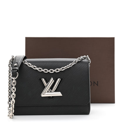 Louis Vuitton Epi Twist Shoulder Bag MM Black 11 of 11