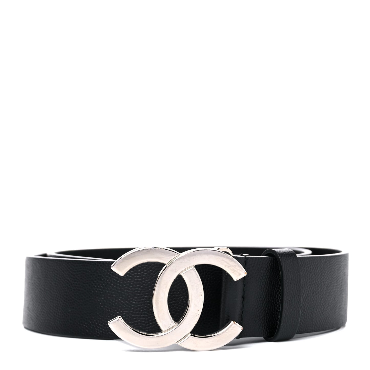 Caviar CC Logo Belt 75 30 Black