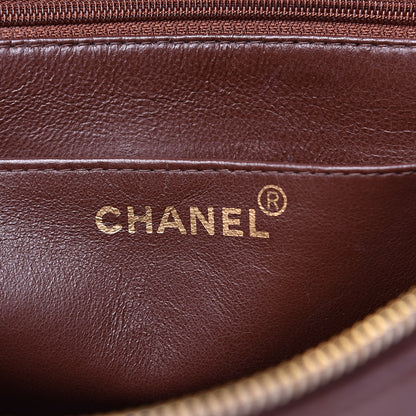 Chanel Lambskin Quilted Backpack Brown 6 of 20