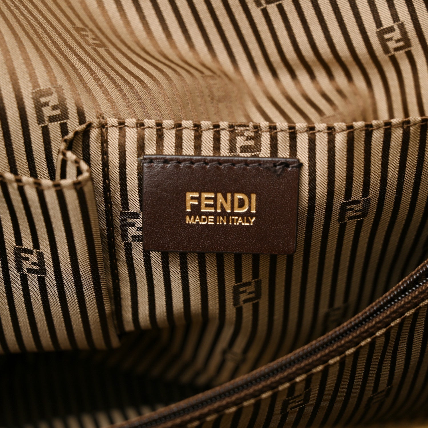 Fendi Vitello Dolce Marmol Large Chameleon Tote Ametista 6 of 10