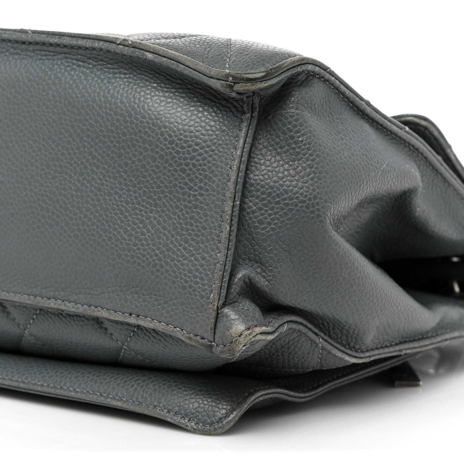 Chanel Caviar Quilted Large Retro Class Flap Grey 7 of 23