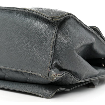 Chanel Caviar Quilted Large Retro Class Flap Grey 7 of 23
