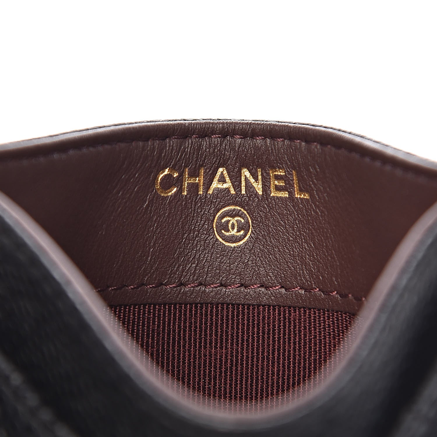 Chanel Caviar Quilted Card Holder Black 6 of 9