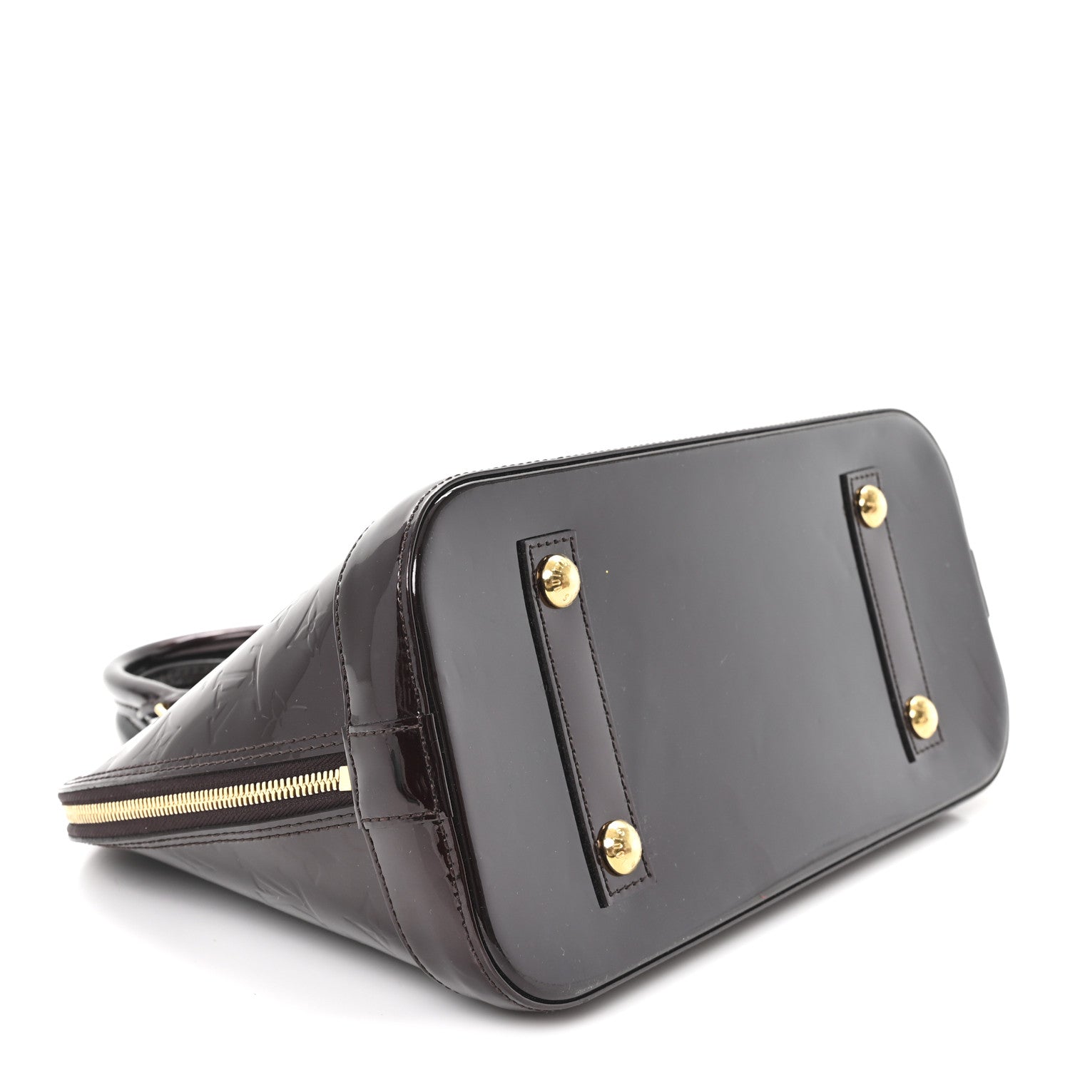 Louis Vuitton Vernis Alma PM Terre D'Ombre 4 of 9