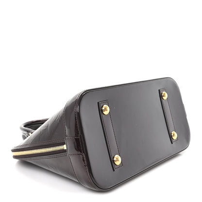 Louis Vuitton Vernis Alma PM Terre D'Ombre 4 of 9