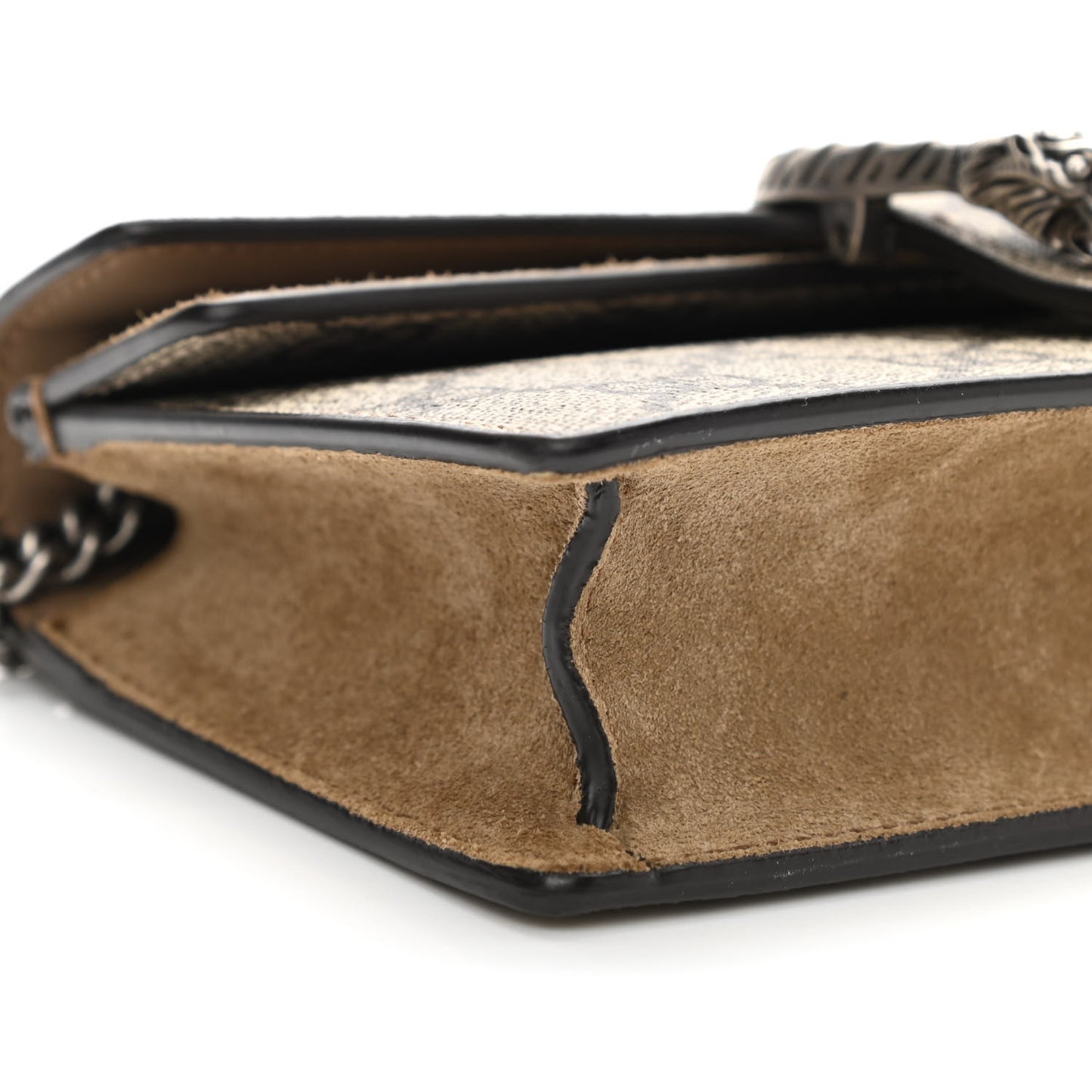 GG Supreme Monogram Super Mini Dionysus Shoulder Bag Taupe