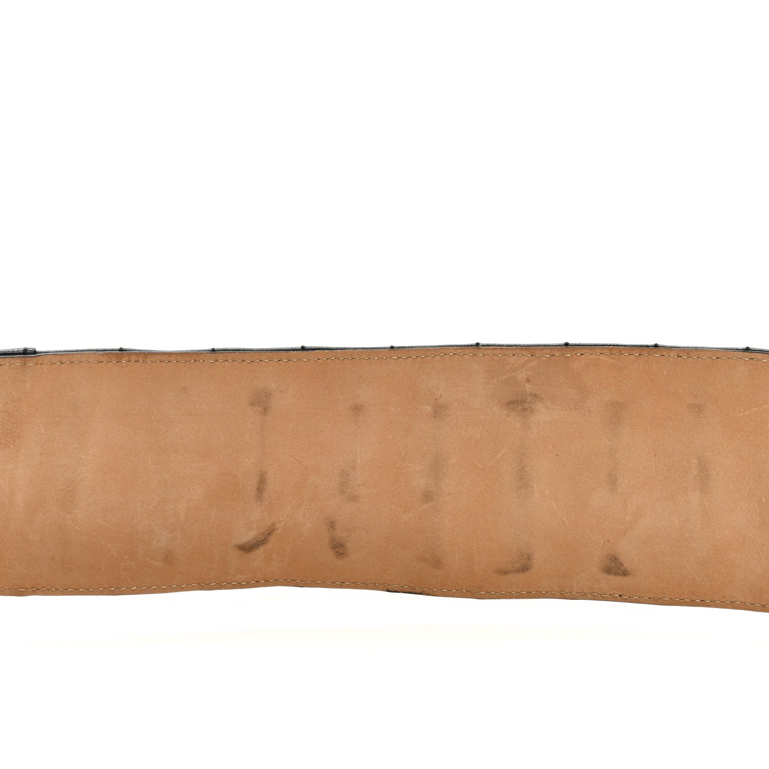 Chanel Lambskin Quilted Chocolate Bar Belt Black 3 of 5