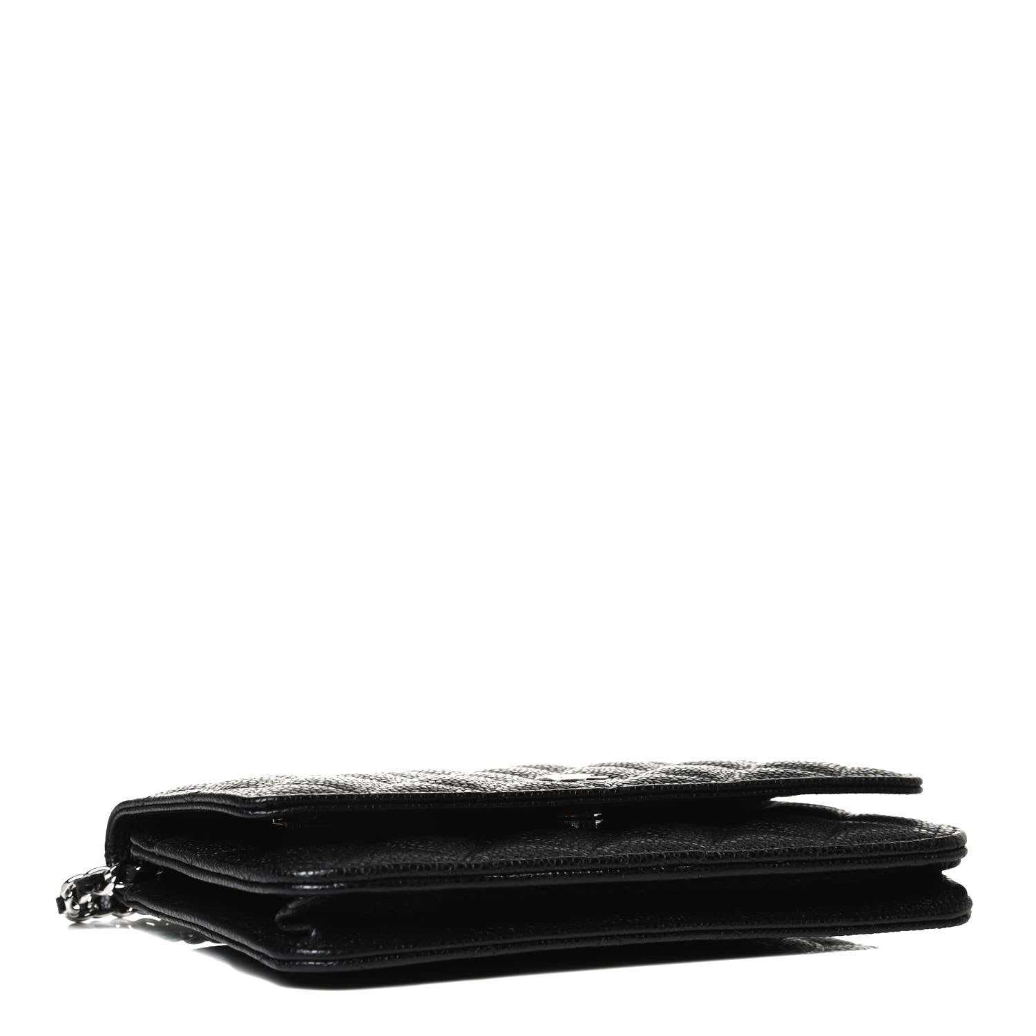Chanel Caviar Quilted Wallet On Chain WOC Black 4 of 13
