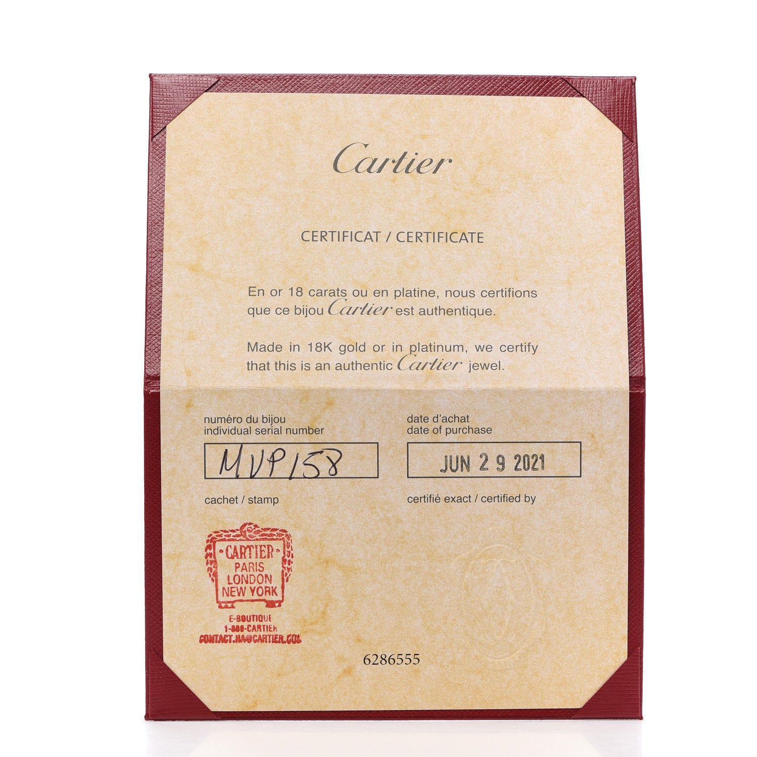 Cartier 18K Pink Gold Small LOVE Bracelet 17 6 of 7