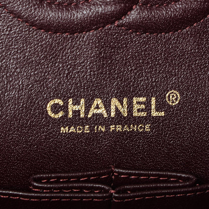 Chanel Lambskin Quilted Medium Double Flap Black 5 of 7