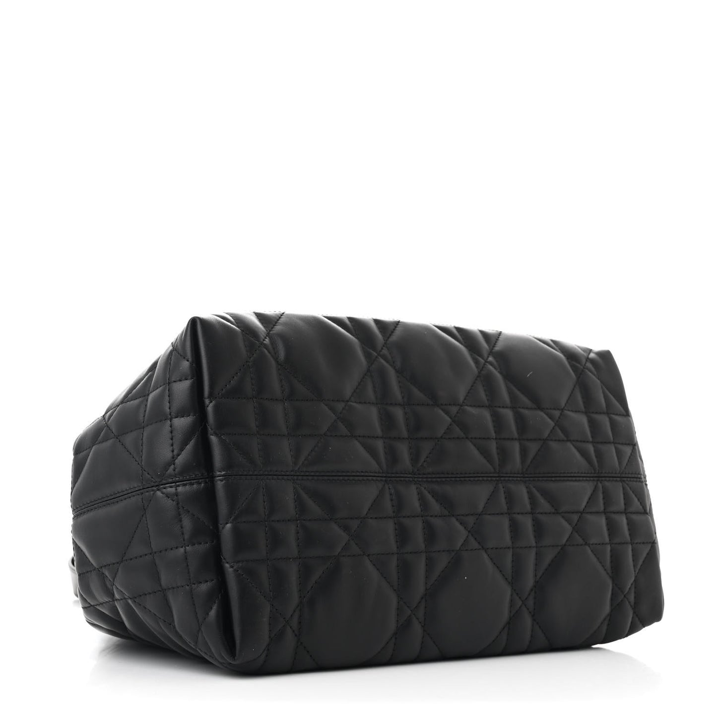 Calfskin Macrocannage Medium Toujours Black