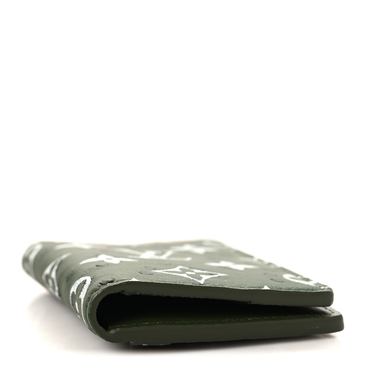 Louis Vuitton Ostrich Monogram Pocket Organizer Cactus 4 of 7