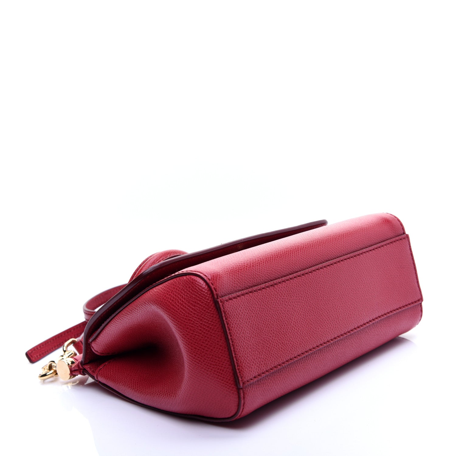 Dolce & Gabbana Dauphine Small Miss Sicily Satchel Rosso 4 of 15