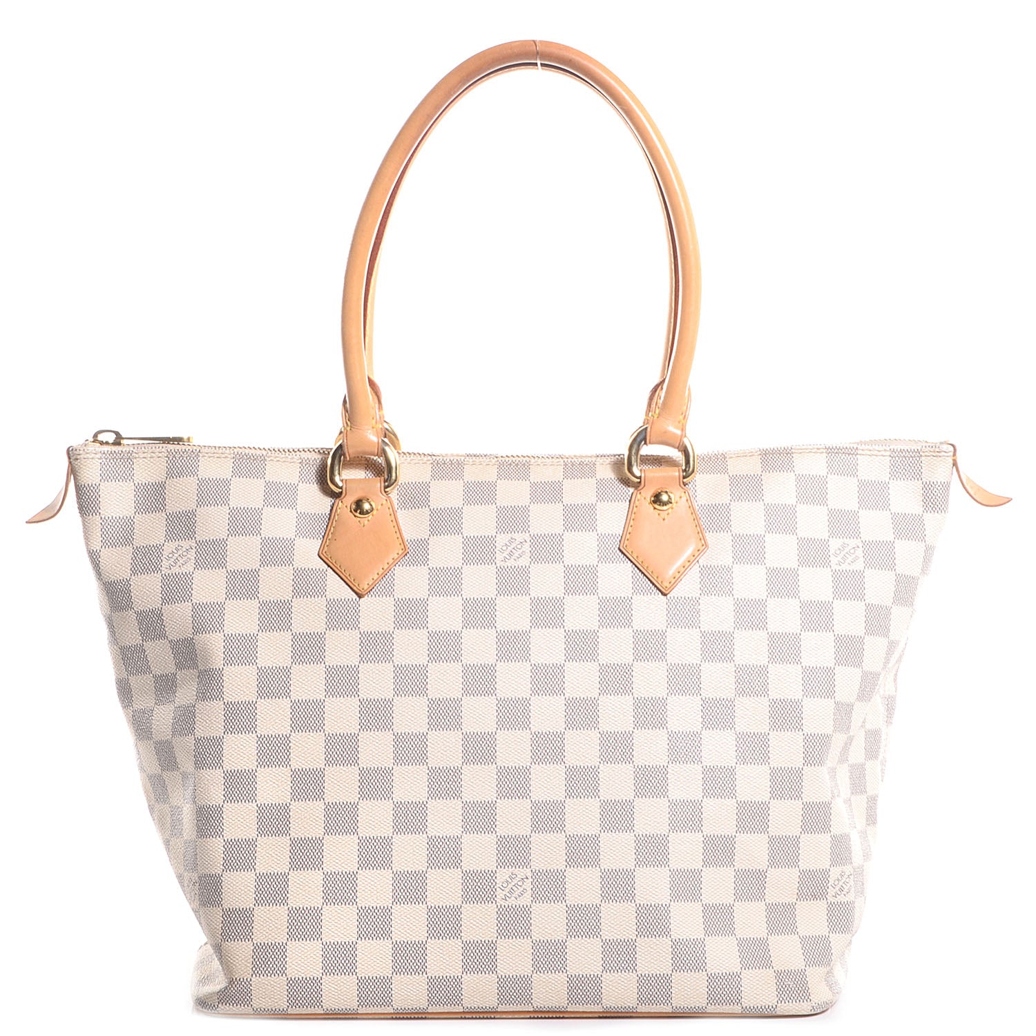 Louis Vuitton Damier Azur Saleya MM 1 of 7