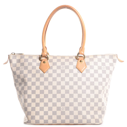 Louis Vuitton Damier Azur Saleya MM 1 of 7