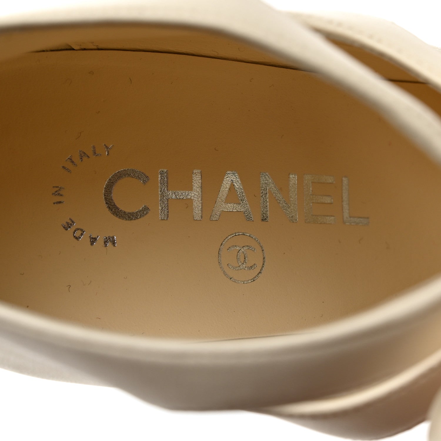 Chanel Buffalo Glitter Crystal Star Pumps 37.5 Black 6 of 10